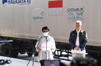 1.389.600 Dosis Vaksin Jadi AstraZeneca Tiba di Tanah Air